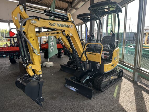ヤンマー建機 ミニショベル ViO17が入荷！